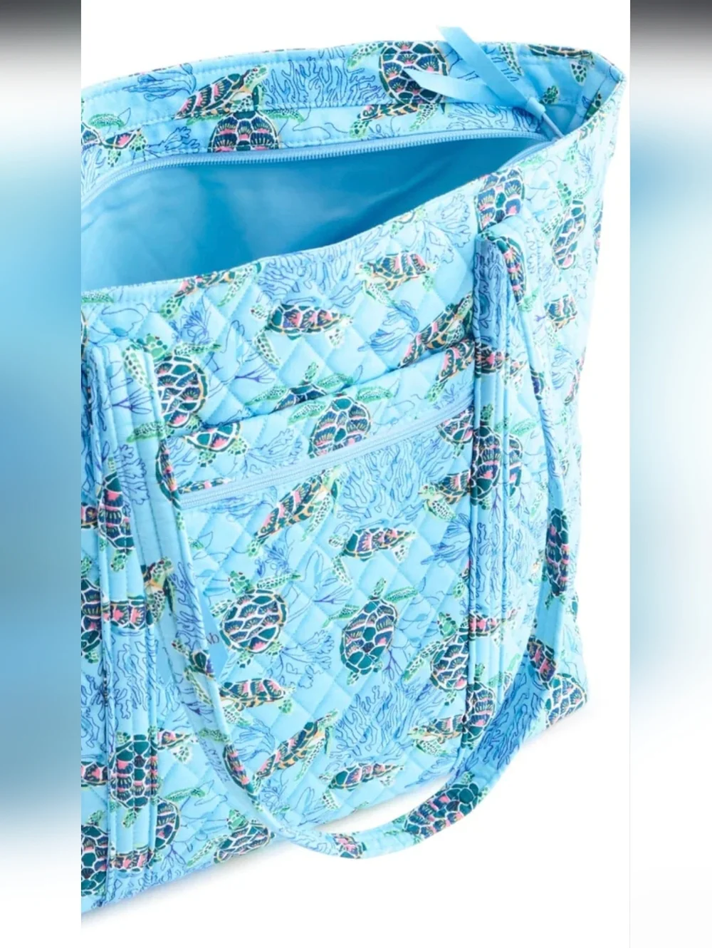 Vera Bradley Vera Tote Sea Turtles NWT - Picture 11 of 15